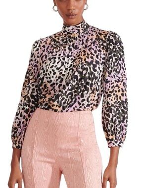 Veronica Beard Silk Lety Top